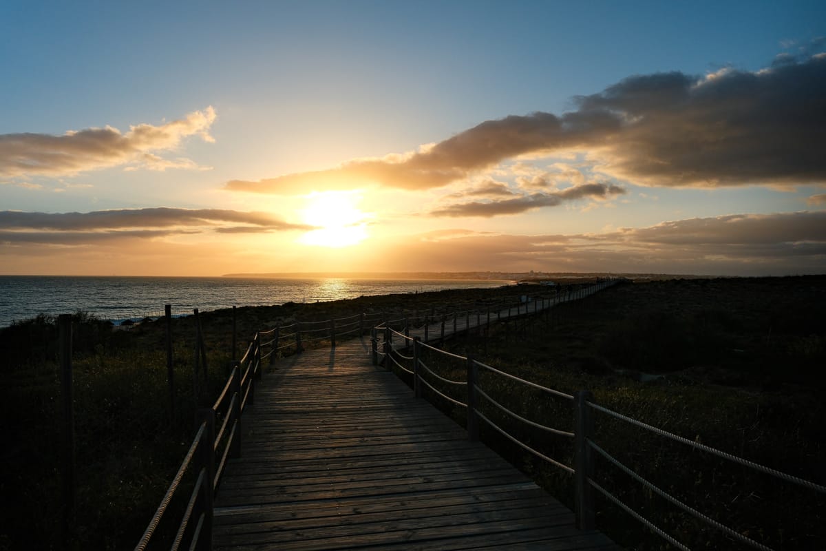Heaven is... Salgados Beach, Portugal Feature image